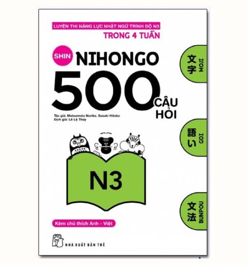 Shin Nihongo 500 Câu hỏi N3