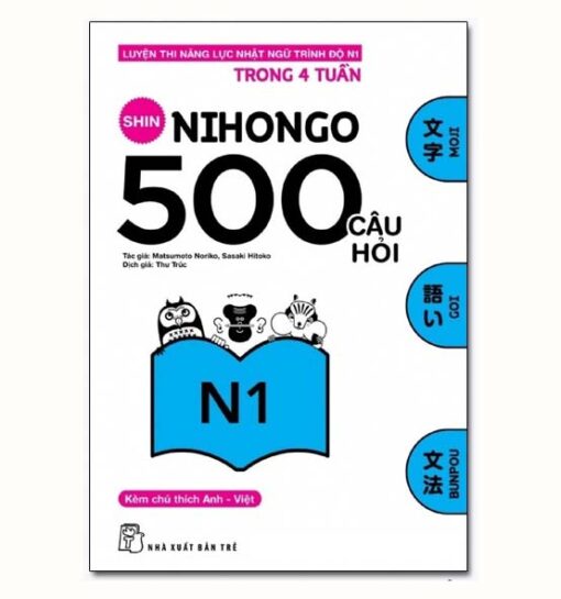 Shin Nihongo 500 Câu hỏi N1
