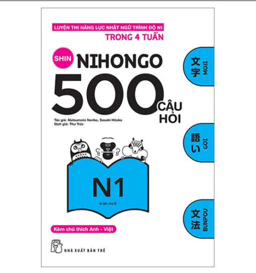 Shin Nihongo 500 Câu hỏi N1