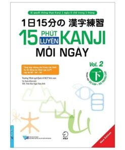 15 Phút luyện Kanji mỗi ngày tập 2