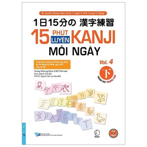 15 Phút luyện Kanji mỗi ngày tập 4