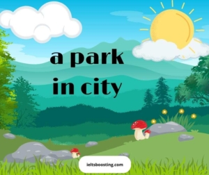 Do young people like to go to parks