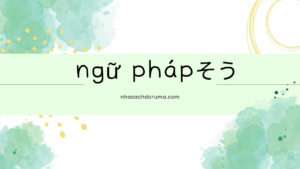 そう ngữ pháp