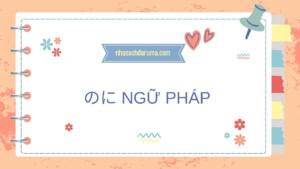 のに ngu phap